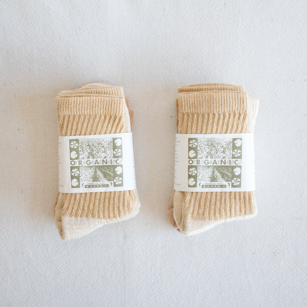 Organic Threads in Organic Crew Socks at General Store