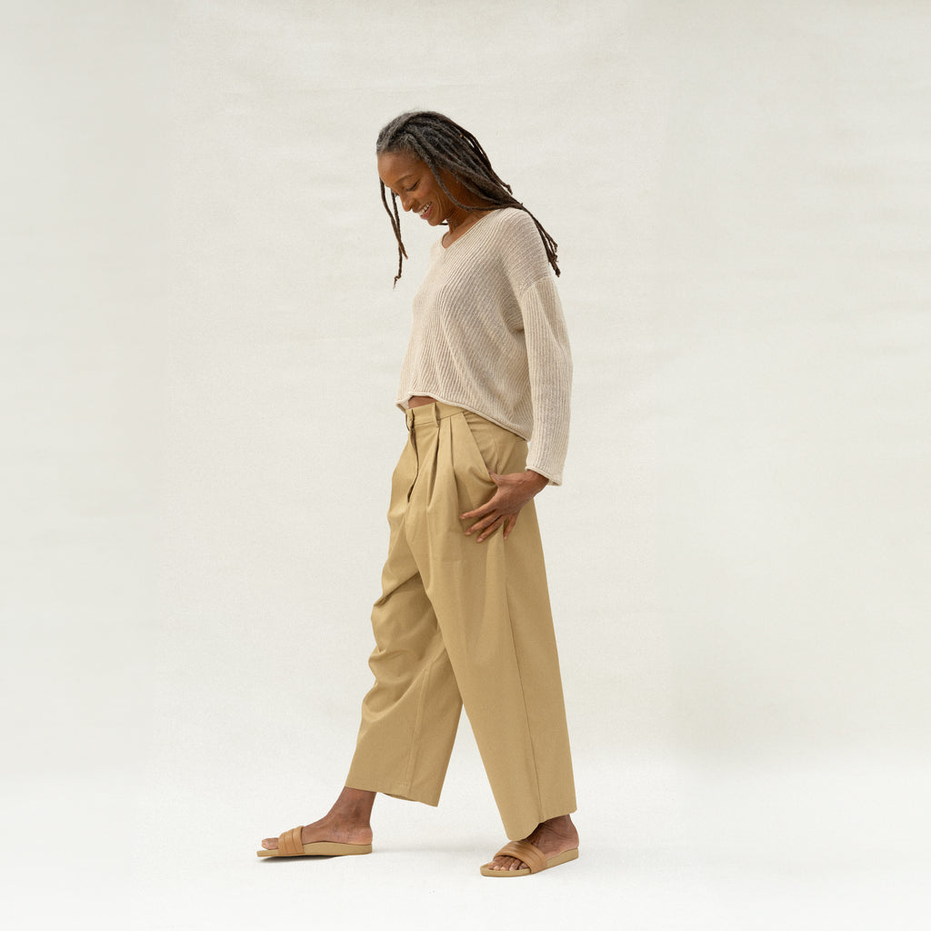 Boy Trouser - Camel