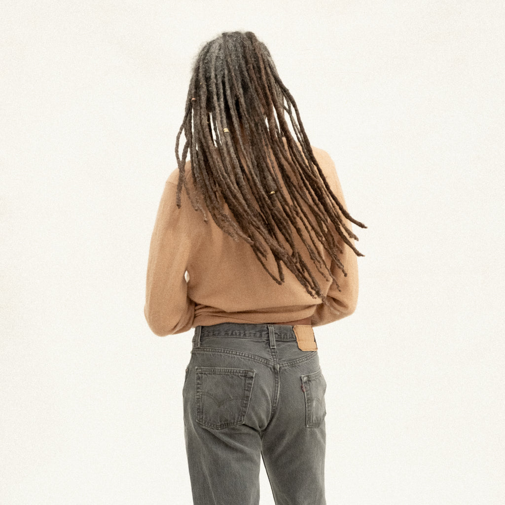 Faded Black Levi's 501 - Vintage