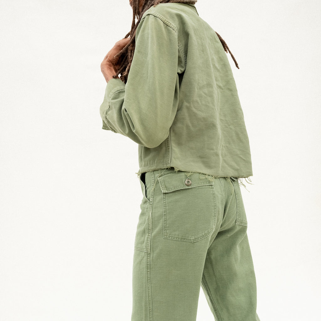 Cropped Military Top - Vintage