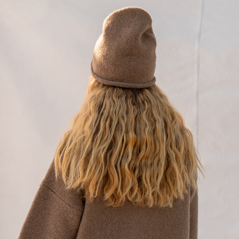 Crown Beanie - Tobacco