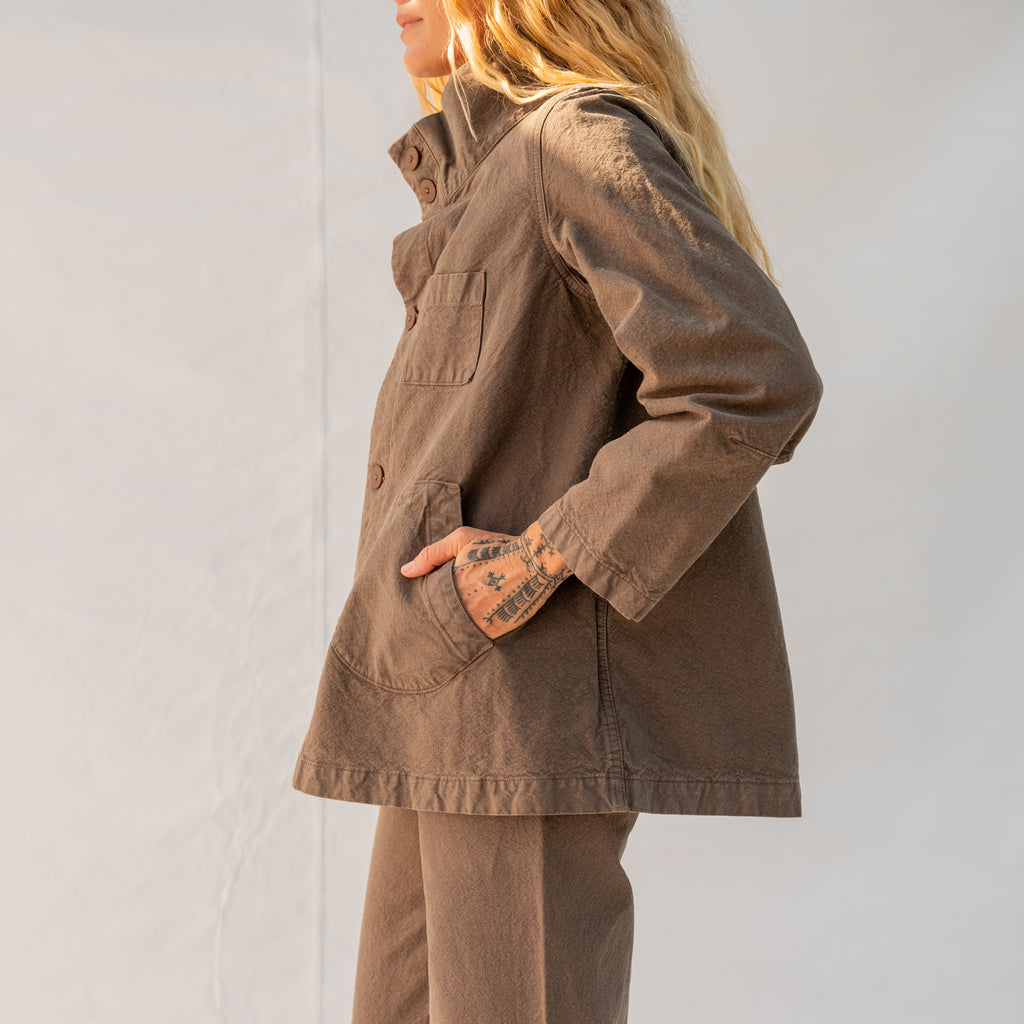Deck Jacket - Mushroom w/ Mushroom Buttons