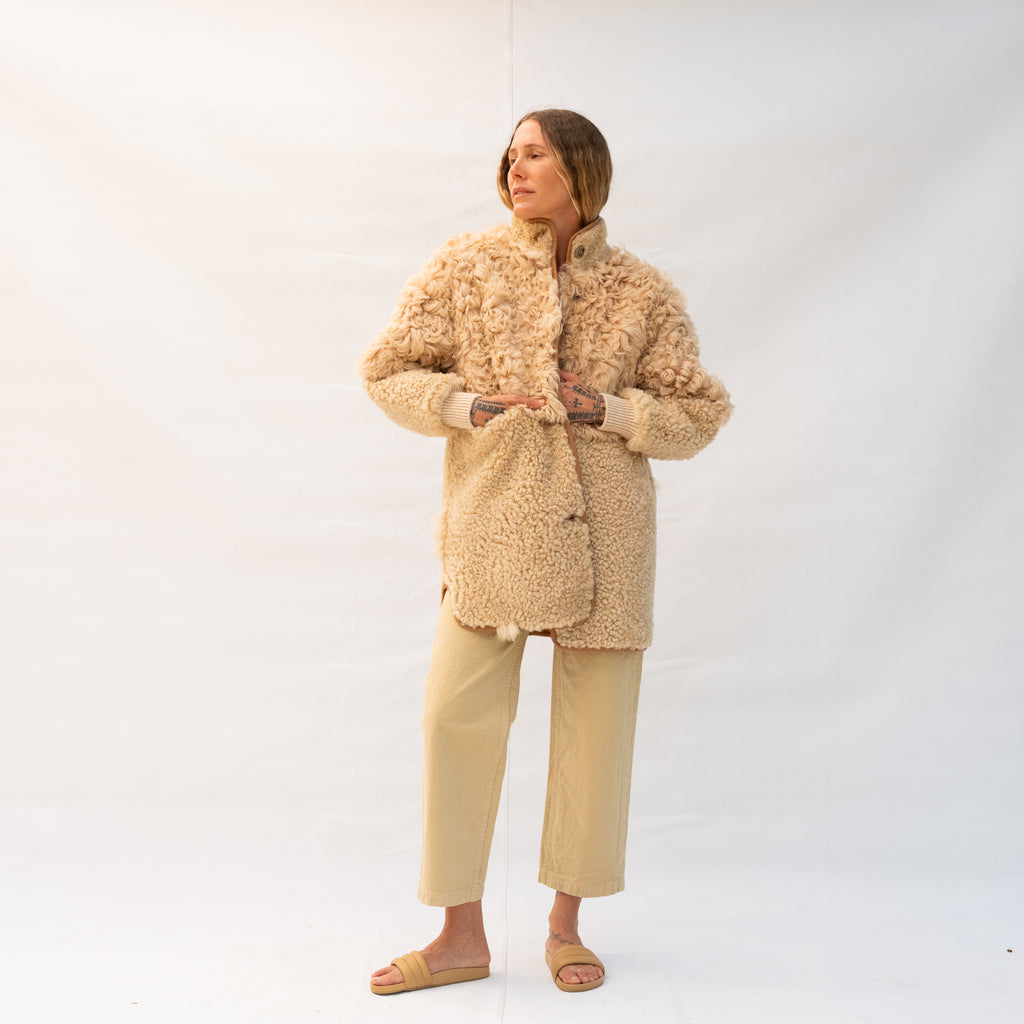 Allie Coat - Oat