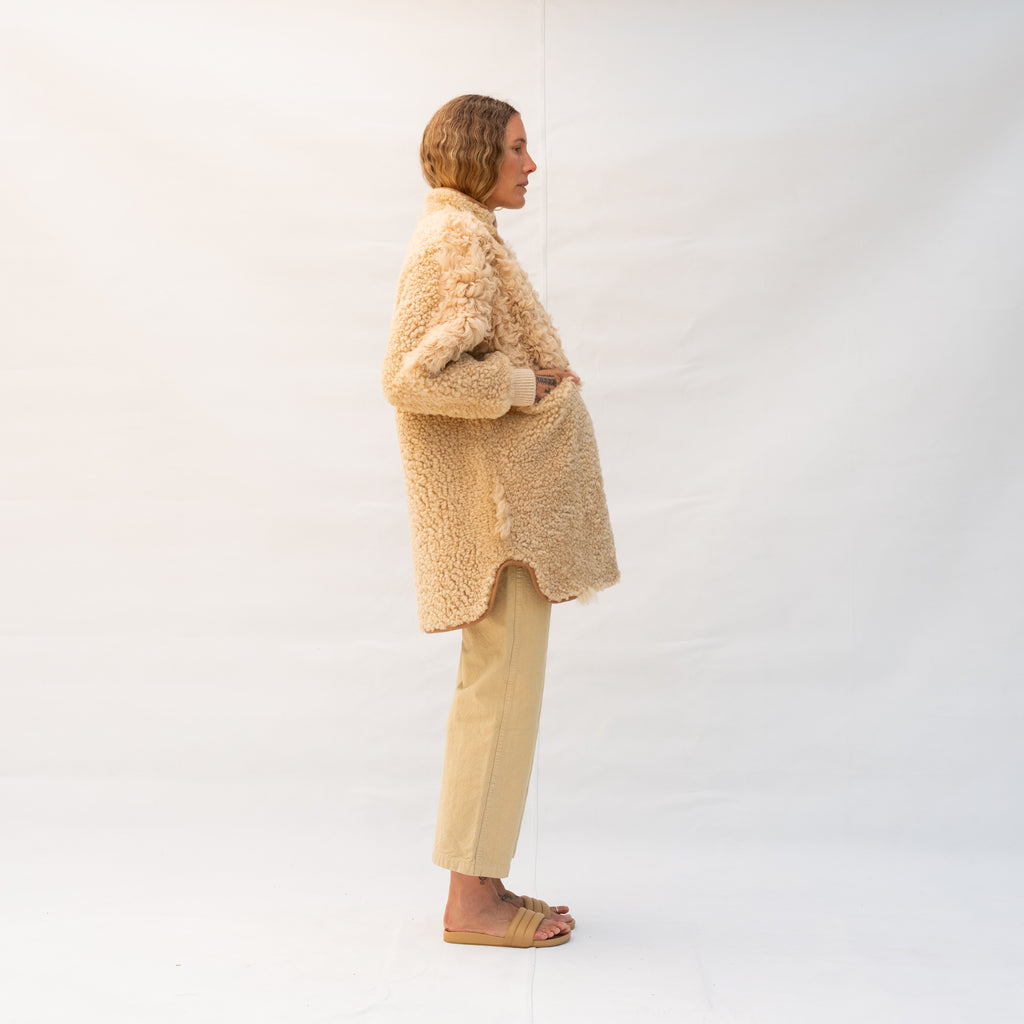 Allie Coat - Oat