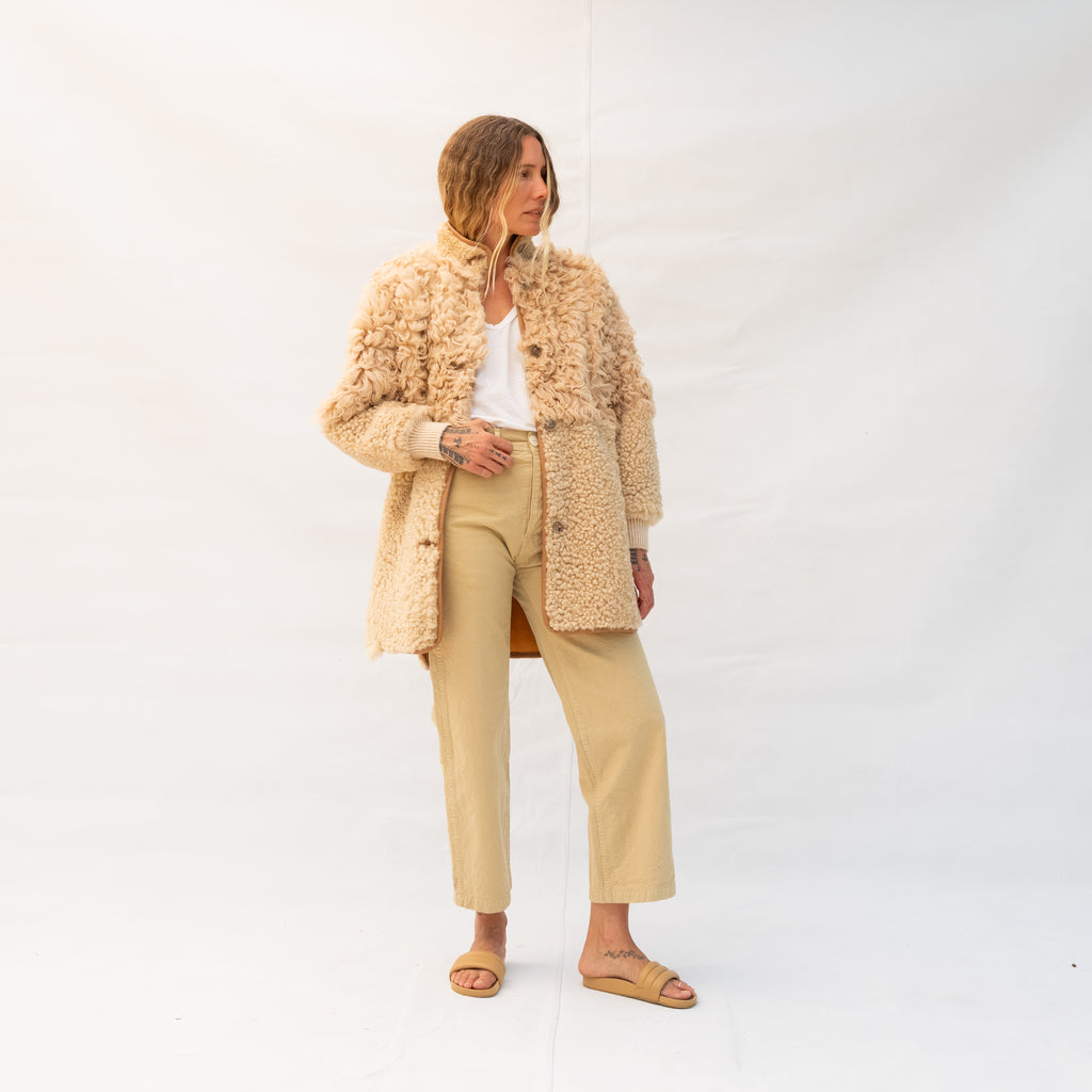 Allie Coat - Oat