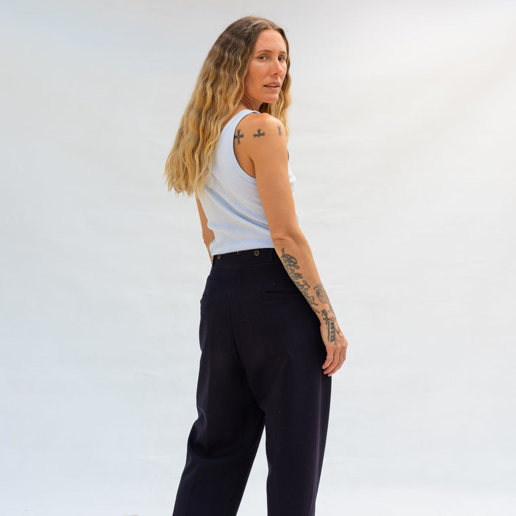 Vintage Navy Trouser