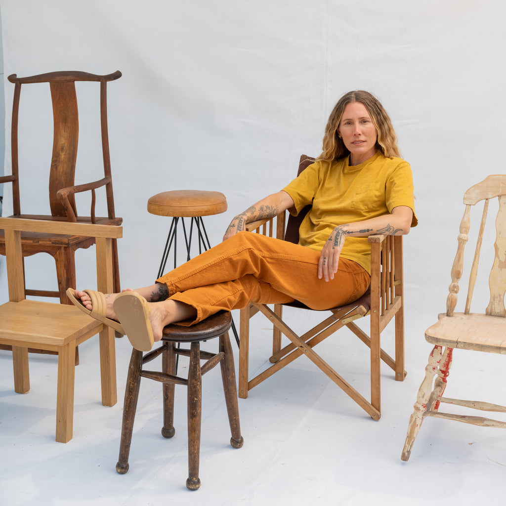 Vintage Mustard Pocket Tee