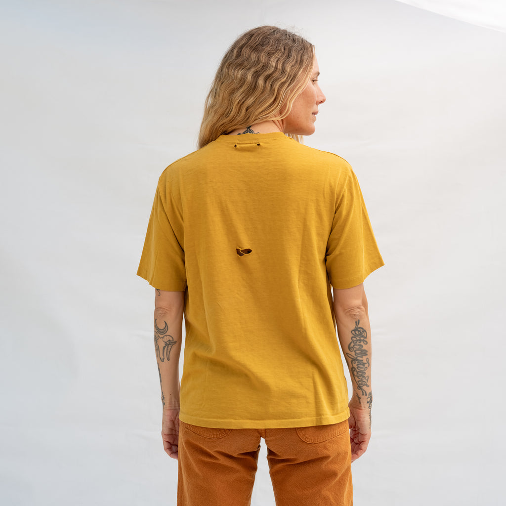 Vintage Mustard Pocket Tee
