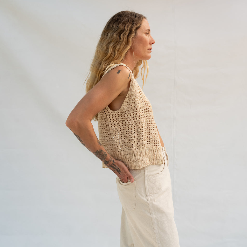 Vintage Crochet Vest