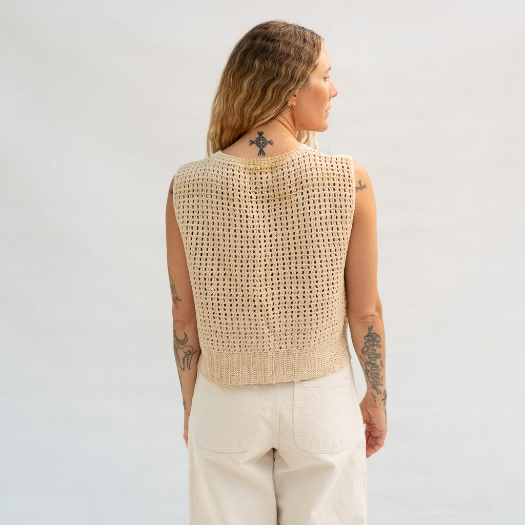 Vintage Crochet Vest