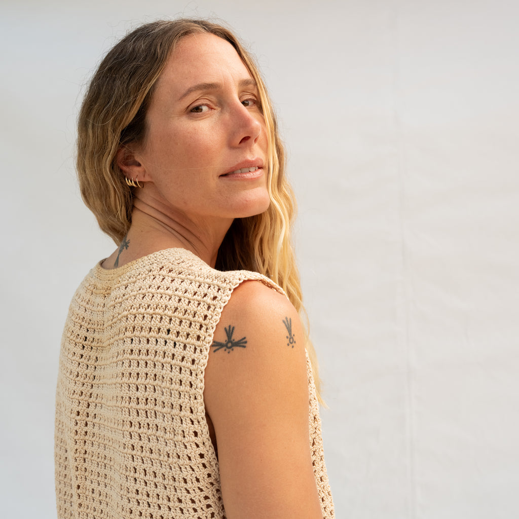 Vintage Crochet Vest