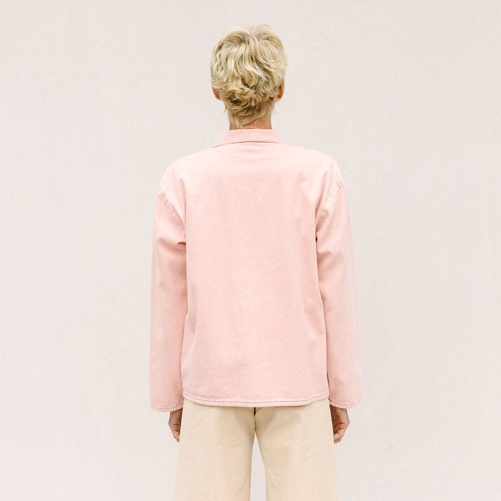 European Workwear Jacket - Pink