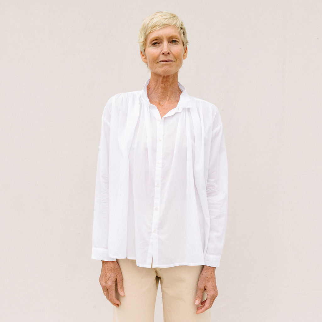 Khadi Cotton Shirt - White