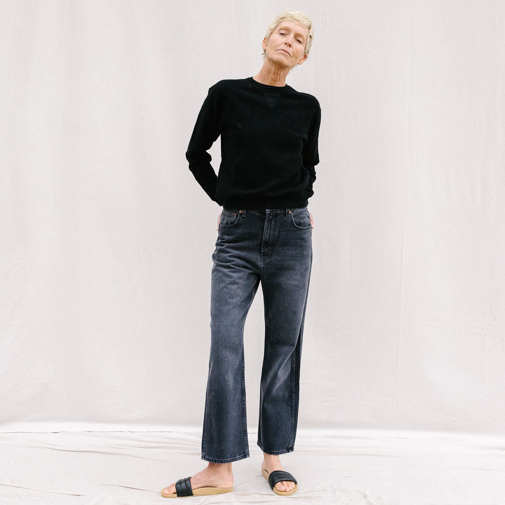 Plein High Straight - Still Black