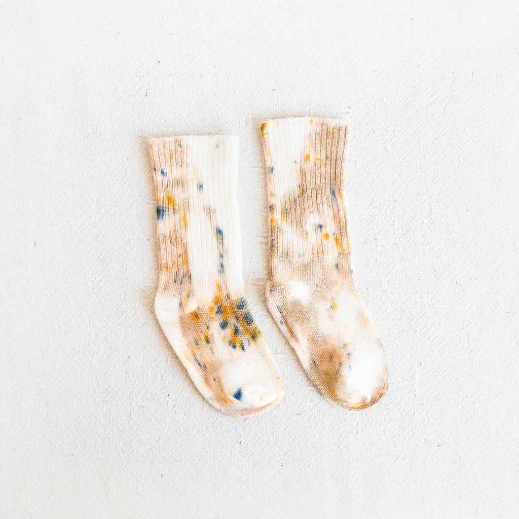Kids Confetti Socks - Sand