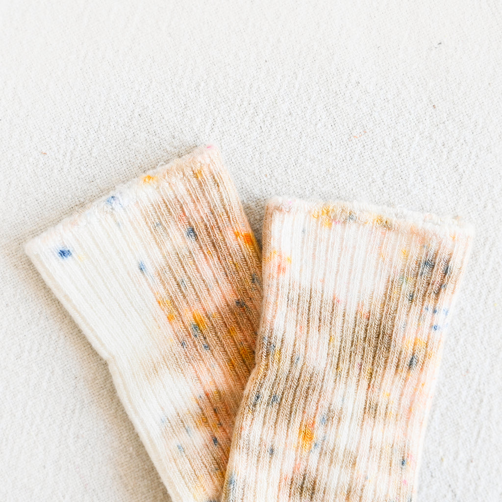Kids Confetti Socks - Sand