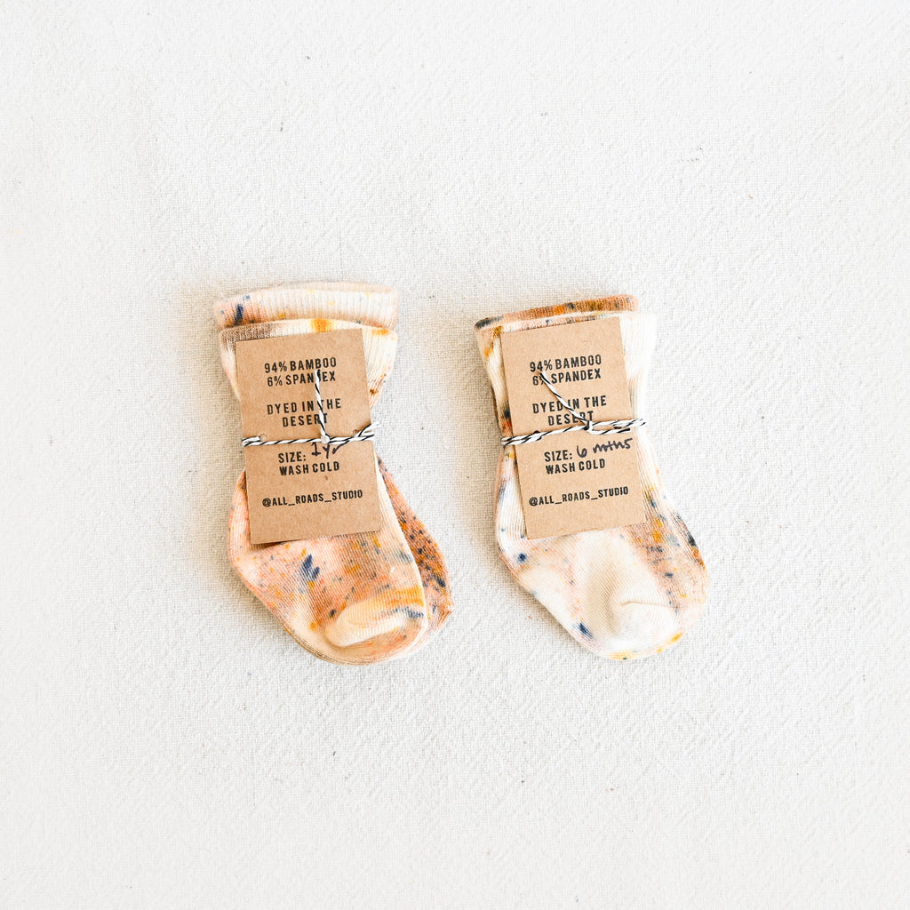 Baby Confetti Socks - Sand