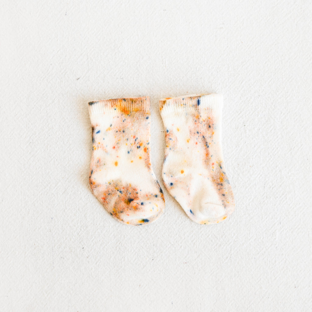 Baby Confetti Socks - Sand