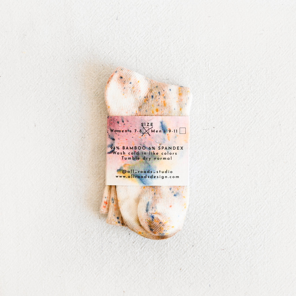 Confetti Socks - Sand