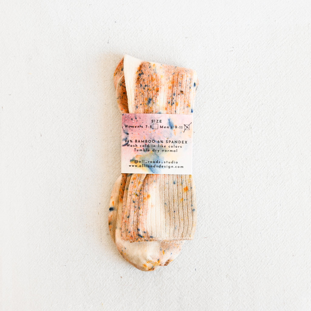 Confetti Socks - Sand