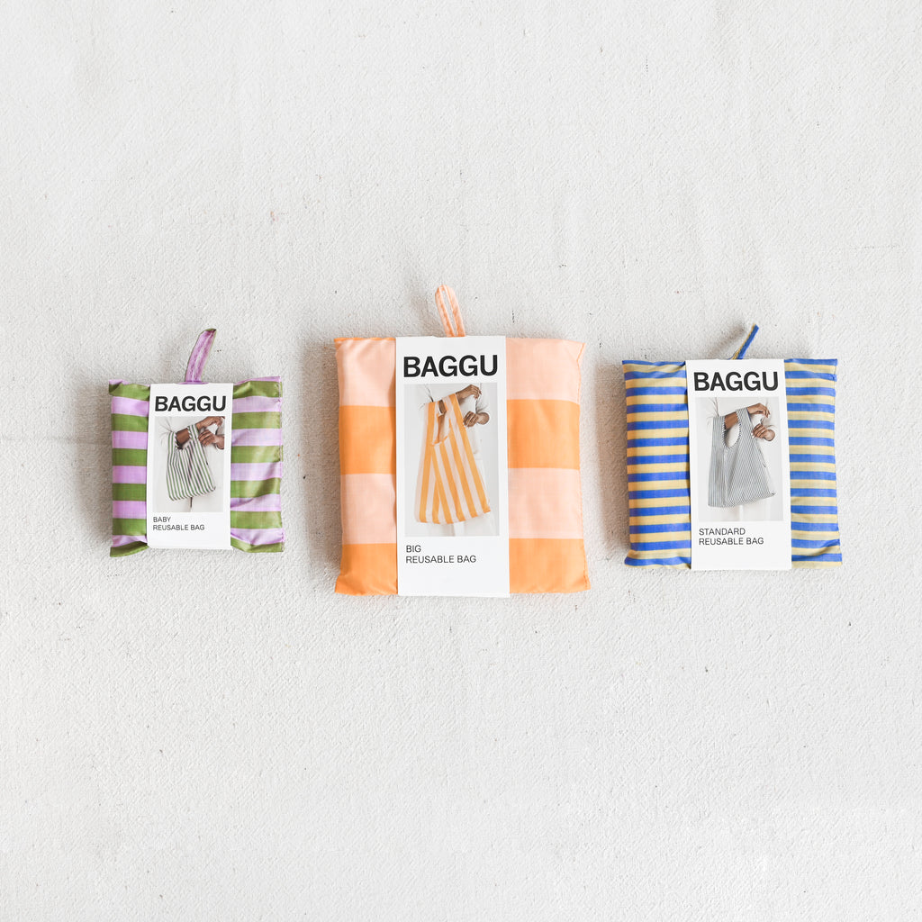 Baby Baggu, Big Baggu, Standard Baggu