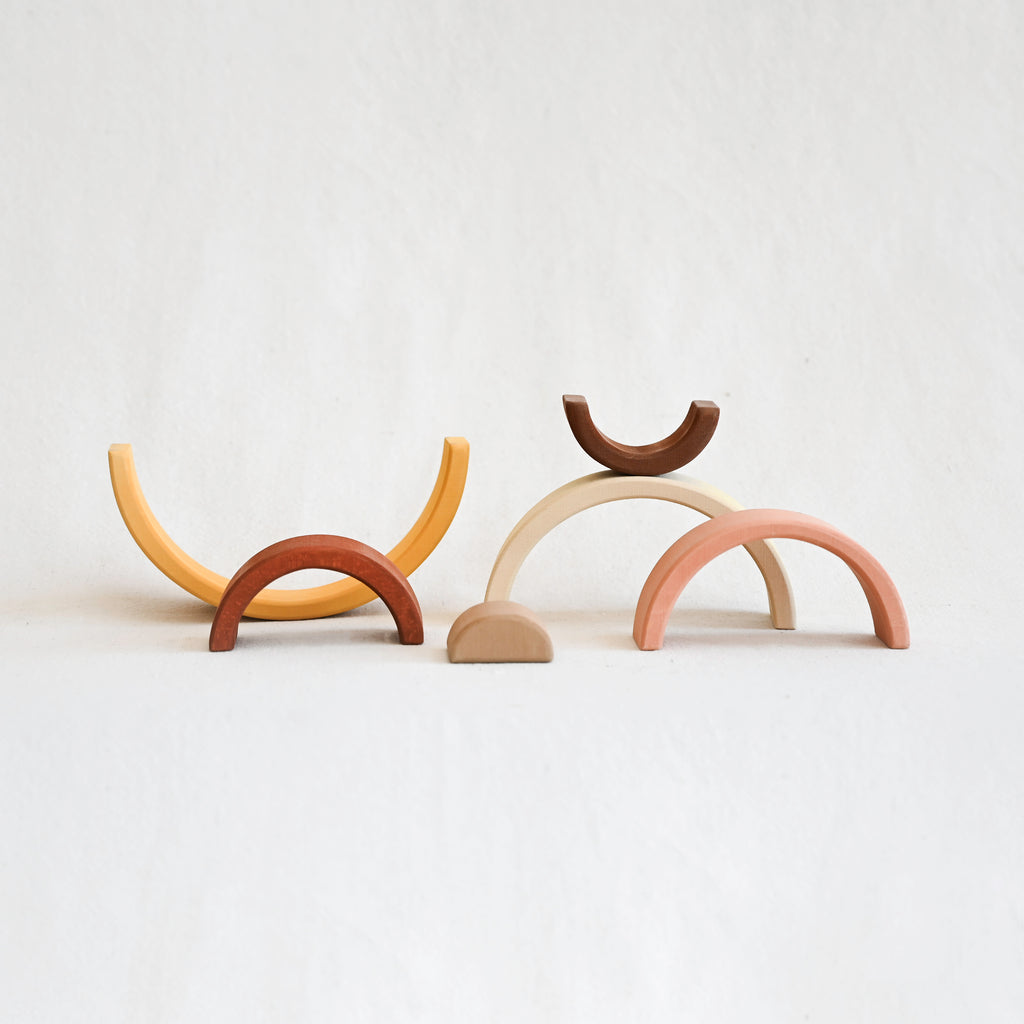 Mini Wooden Rainbow
