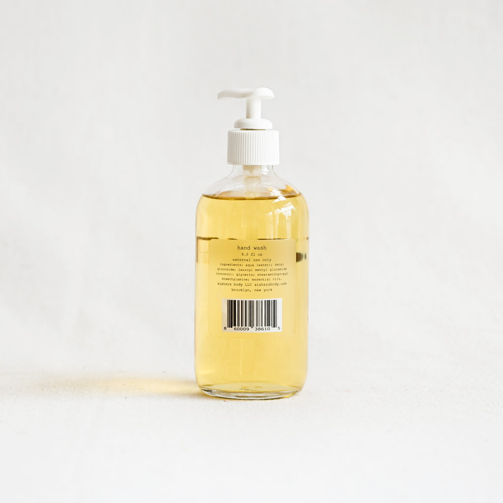 Hand Wash - Glass Bottle