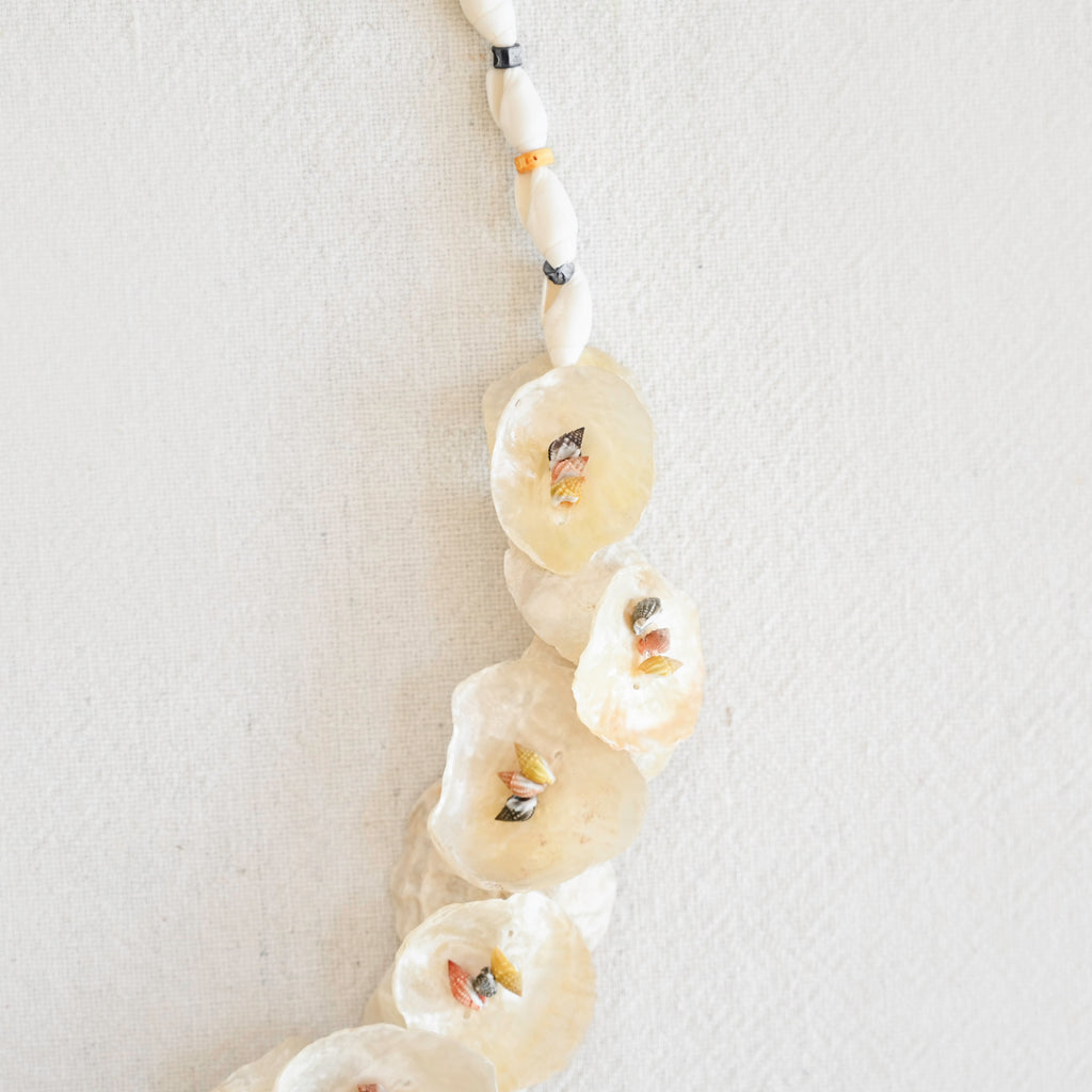 Vintage Capiz Shell Necklace