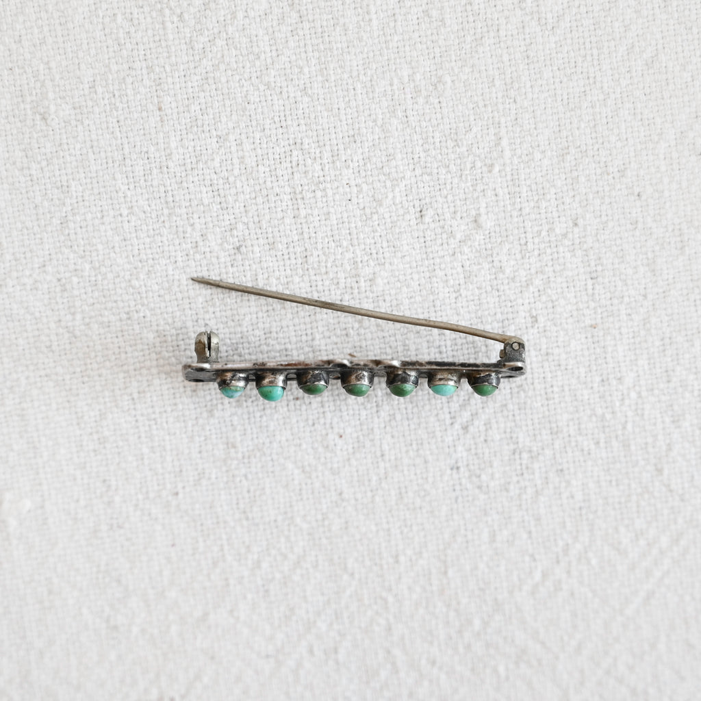 Vintage Turquoise Pin