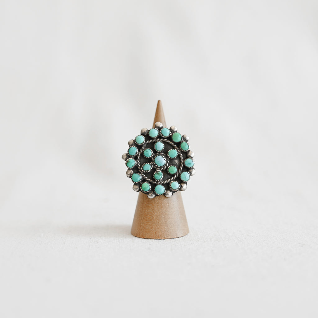 Vintage Navajo Turquoise Ring