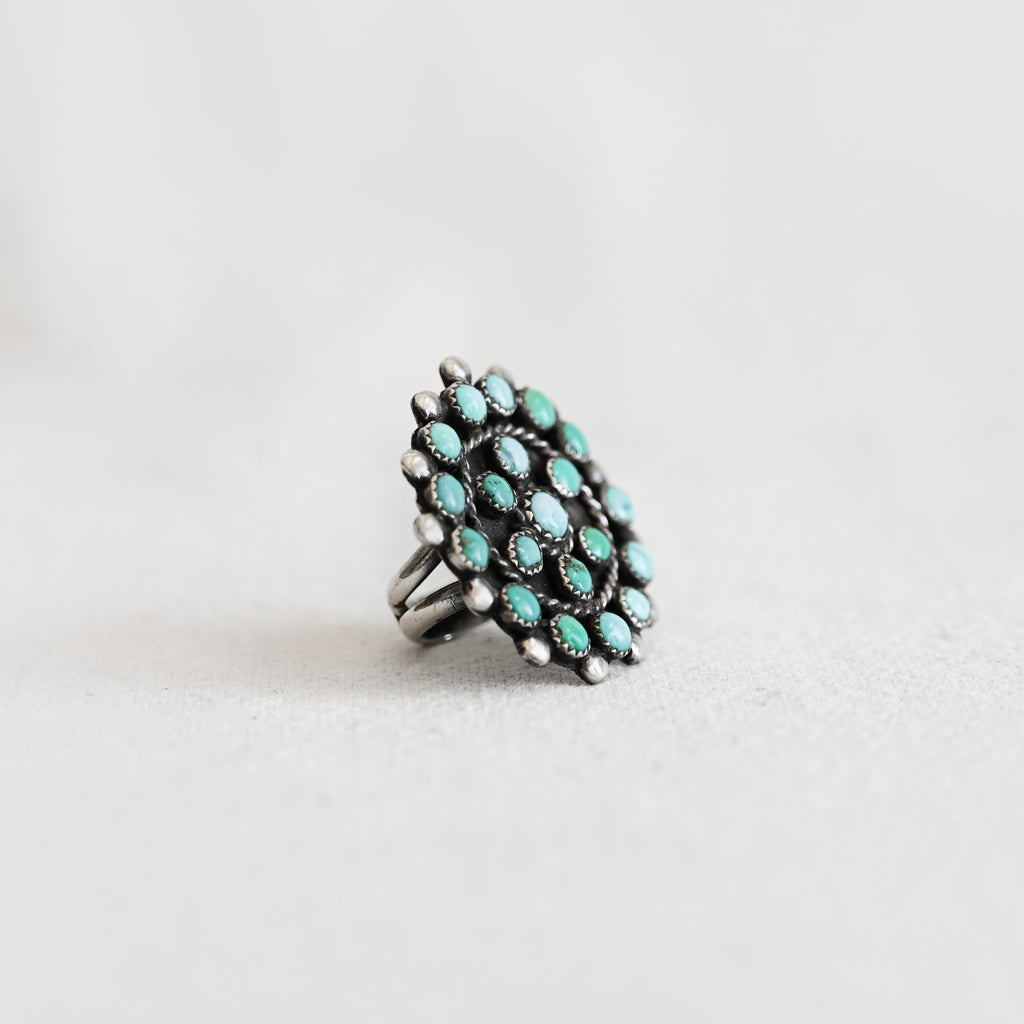 Vintage Navajo Turquoise Ring