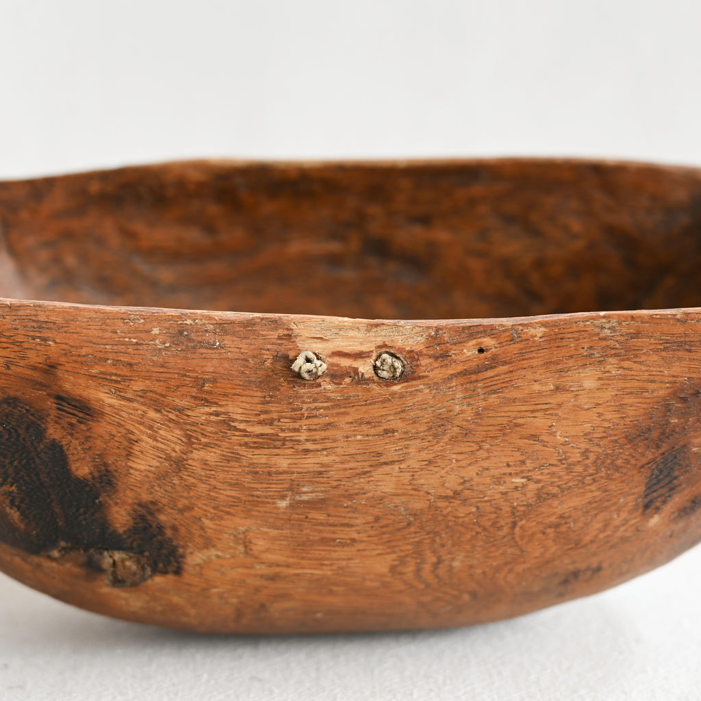 Vintage Wood Bowl