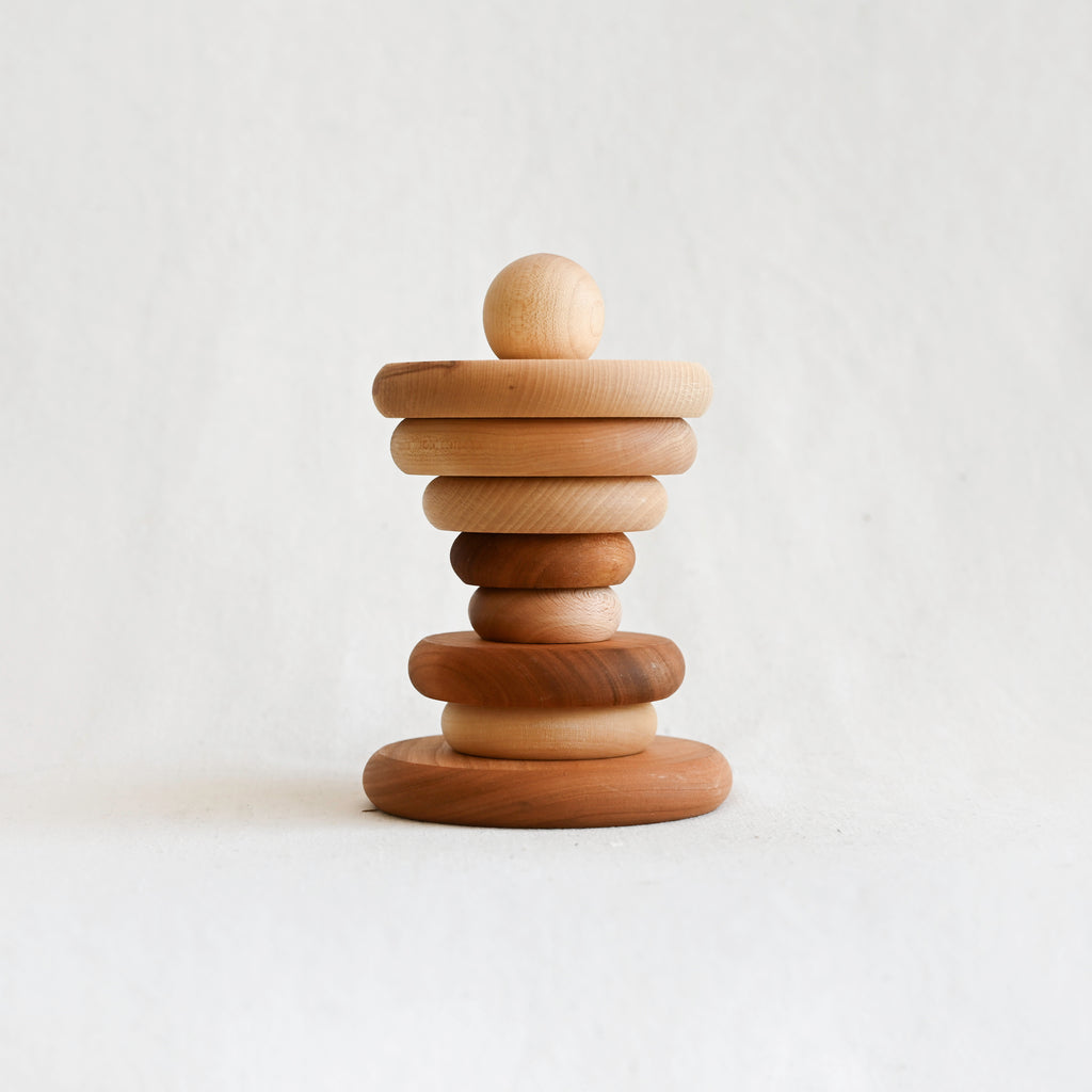 Natural Wooden Stacking Toy