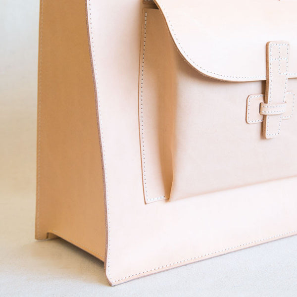 Agnes Baddoo SAC 2 Natural Leather Tote at General Store