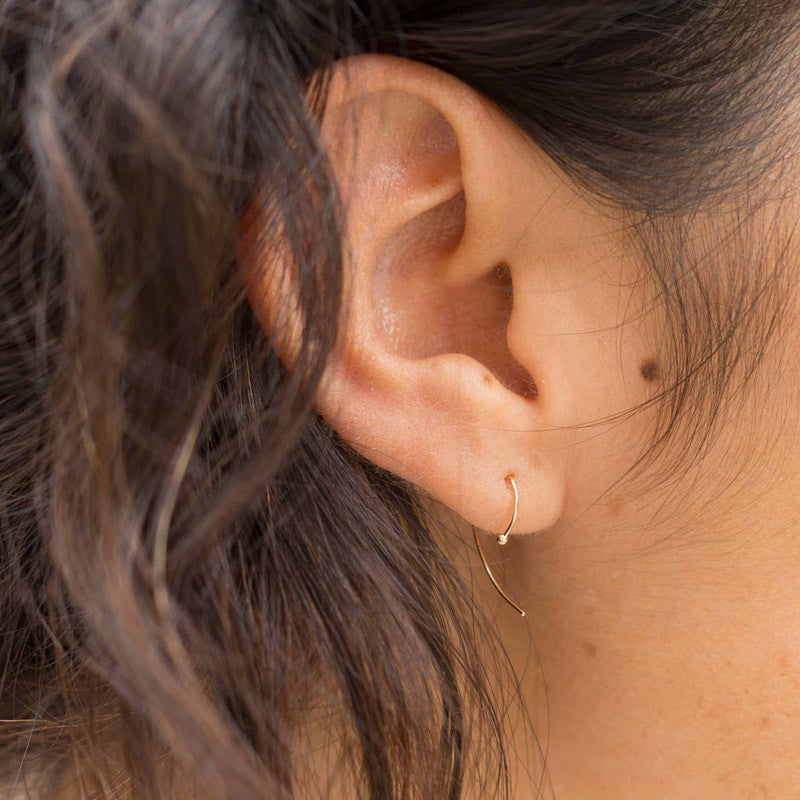 Gold Loop Earring