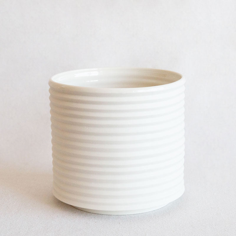 Oblique Planter - Natural