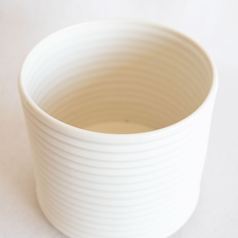 Oblique Planter - Natural