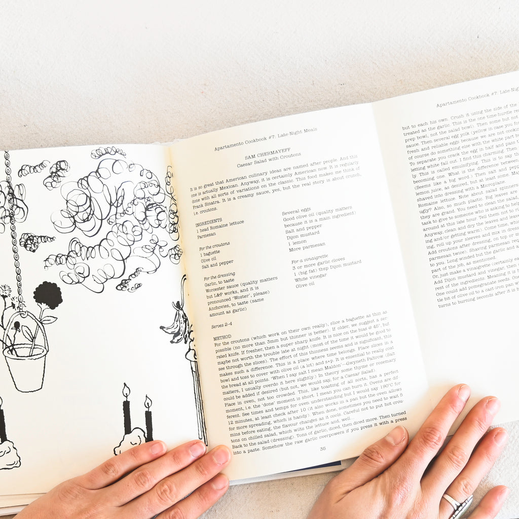 Apartamento Cookbook #7 Late Night Meals