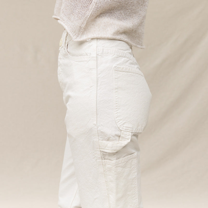 Handy Pants - Salt White