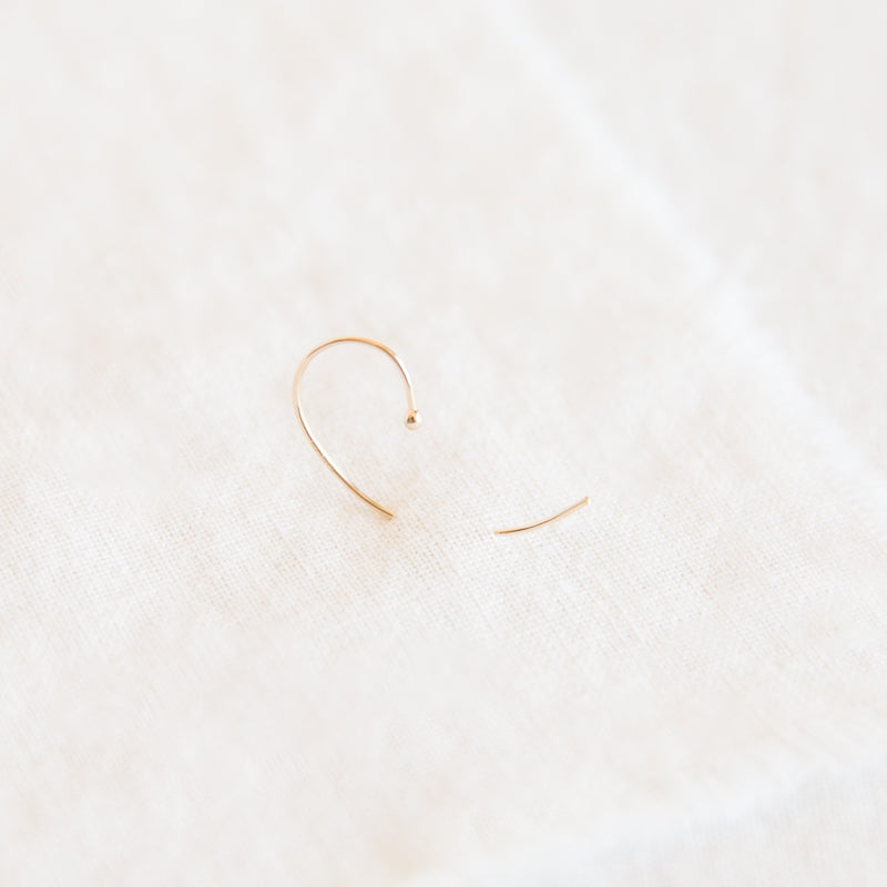 Gold Loop Earring