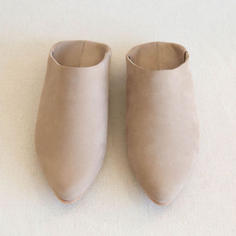 Raw Fold Mule - Gris
