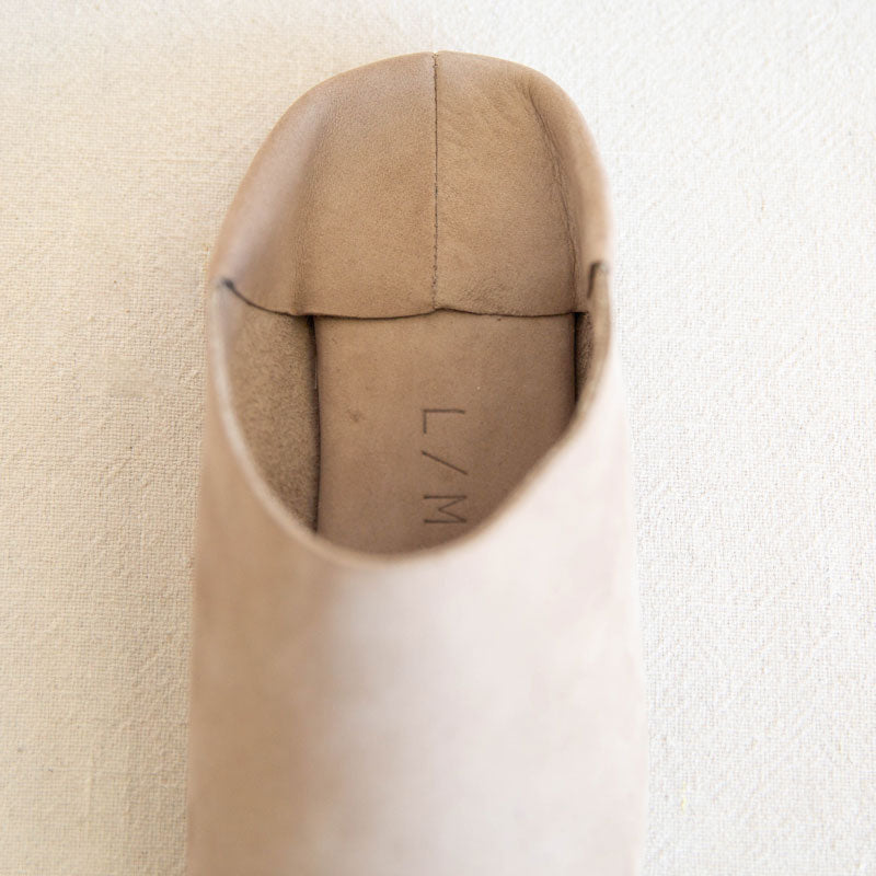 Raw Fold Mule - Gris