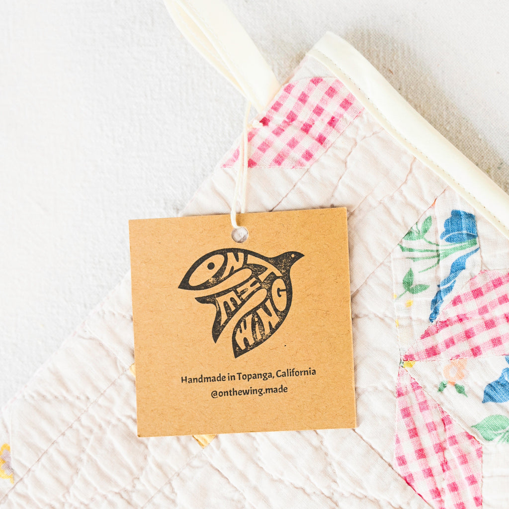 Quilted Stocking - Pink