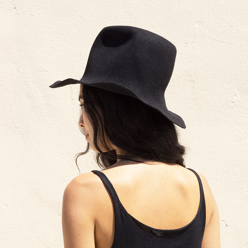 Spaventa Hat - Black