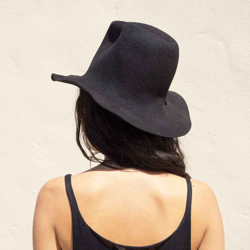 Spaventa Hat - Black