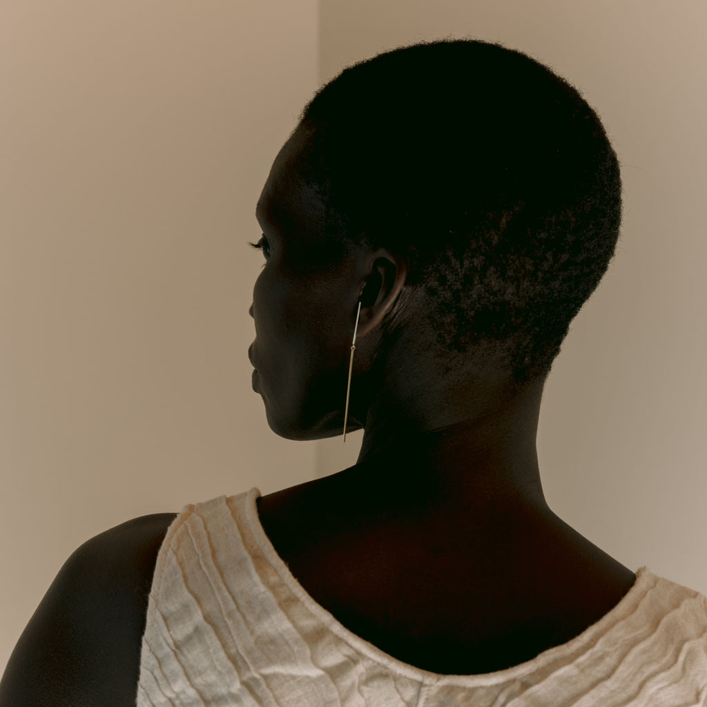 Stick & Strand Earring - Single