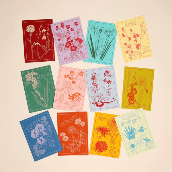 Birth Month Flower Print/Cards