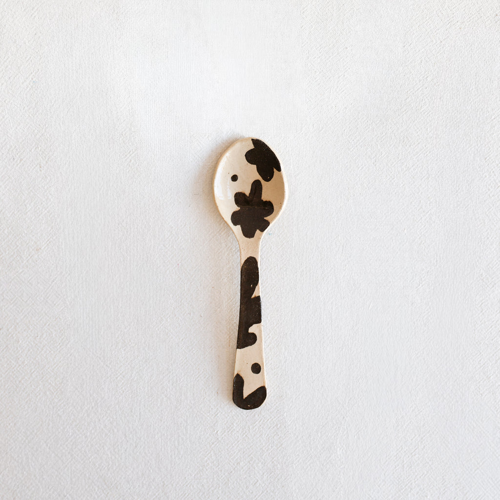 Ceramic Spoon - Flowers