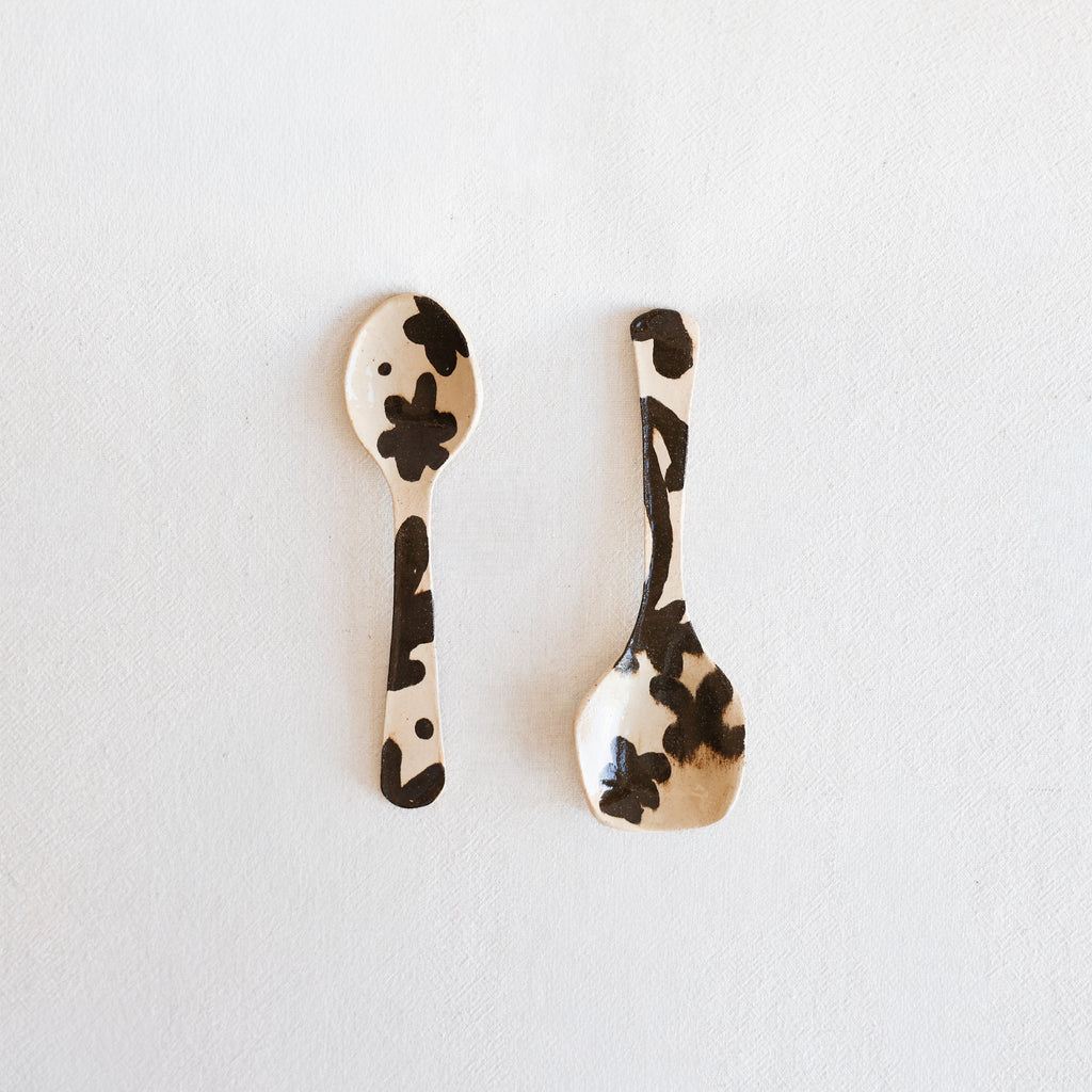 Ceramic Spoon - Flowers