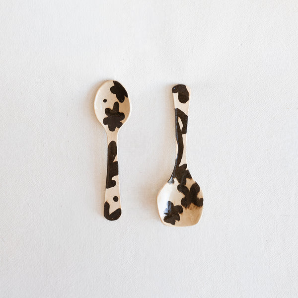 Ceramic Spoon - Flowers